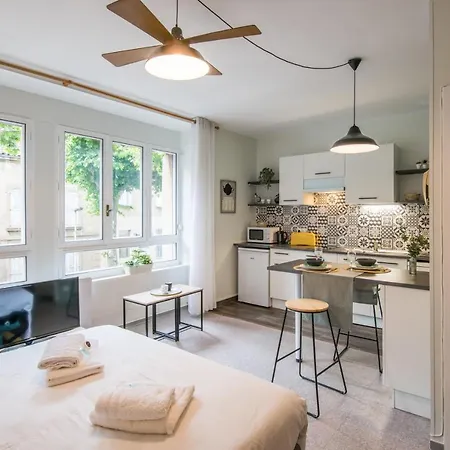 Cardabelle - Joli Appt Pour 2 Avec Parking Prive ミヨー